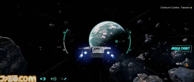 『スター・ウォーズ 無法者たち』実機映像によるゲーム紹介動画が公開。宇宙船に乗って目的の惑星に向かうまでがシームレスに飛行する様子が爽快【Ubisoft Forward】