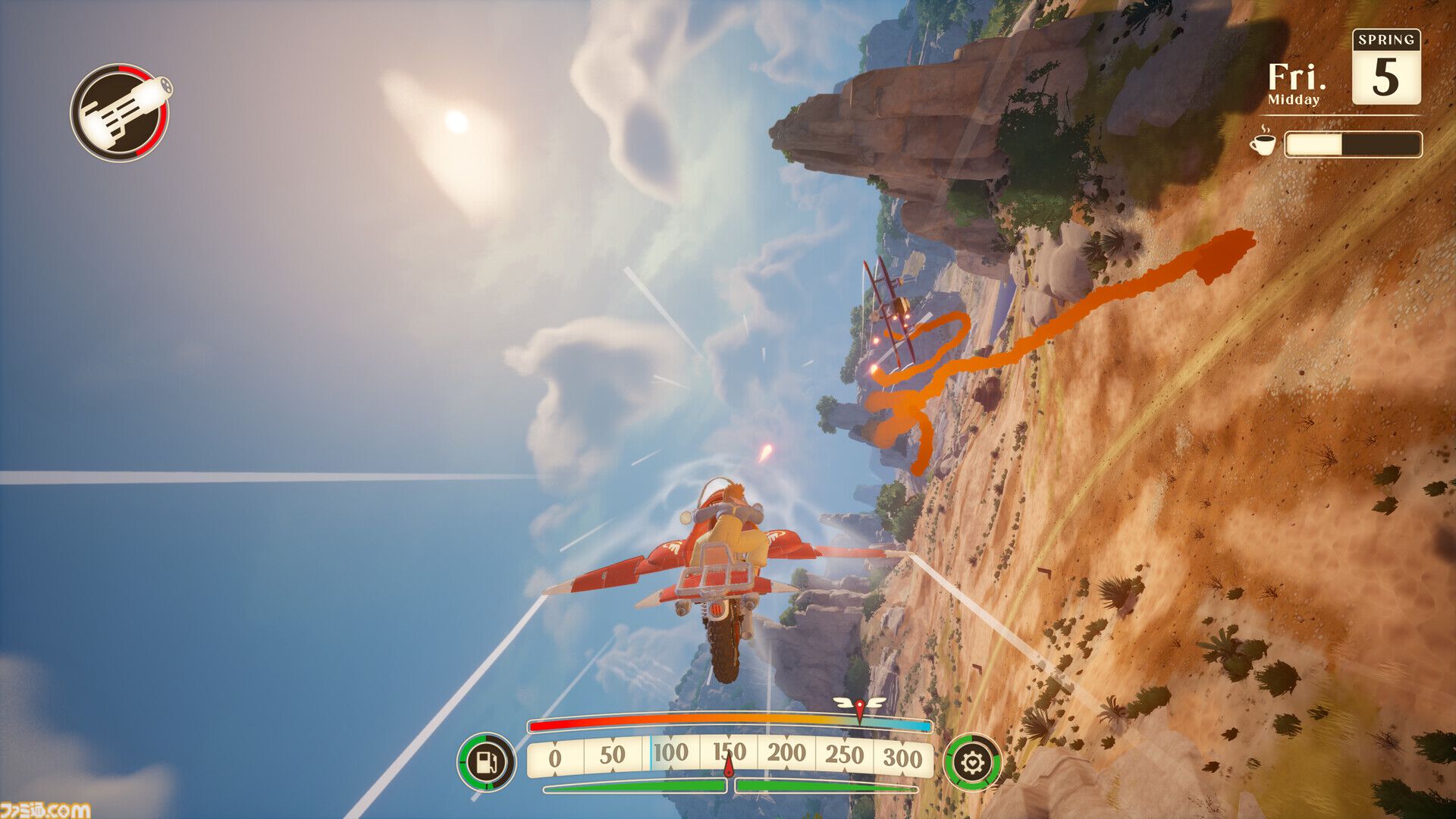 Into the Wind』空飛ぶバイクでのドッグファイトが超気持ちよさそう