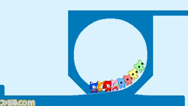 『ソニックピコパーク』スピンダッシュやリングなどソニックらしいアクション＆ギミックと、『ピコパーク』らしいパズル要素のある協力プレイが見事に融合。どちらのファンも満足できる作品になる予感【SGF2026】