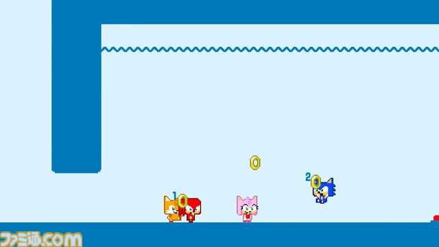 『ソニックピコパーク』スピンダッシュやリングなどソニックらしいアクション＆ギミックと、『ピコパーク』らしいパズル要素のある協力プレイが見事に融合。どちらのファンも満足できる作品になる予感【SGF2026】