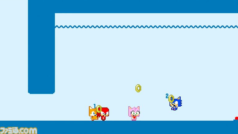 『ソニックピコパーク』スピンダッシュやリングなどソニックらしいアクション&ギミックと、『ピコパーク』らしいパズル要素のある協力プレイが見事に融合。どちらのファンも満足できる作品になる予感【SGF2026】