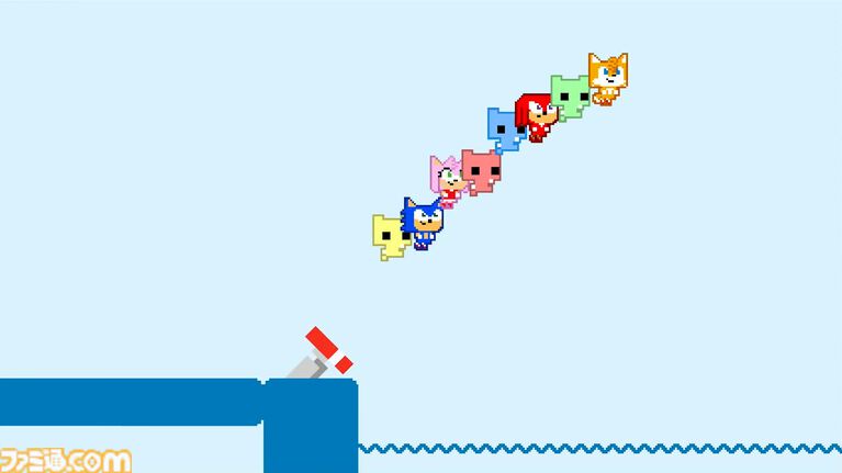『ソニックピコパーク』スピンダッシュやリングなどソニックらしいアクション&ギミックと、『ピコパーク』らしいパズル要素のある協力プレイが見事に融合。どちらのファンも満足できる作品になる予感【SGF2026】