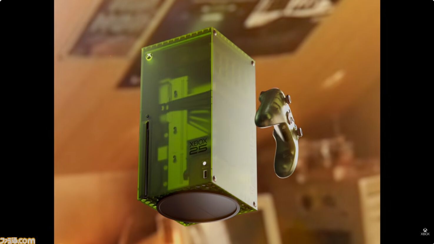 画像ページ (1/4) 25周年記念本体のXBOX Series X25 Limited Editionが