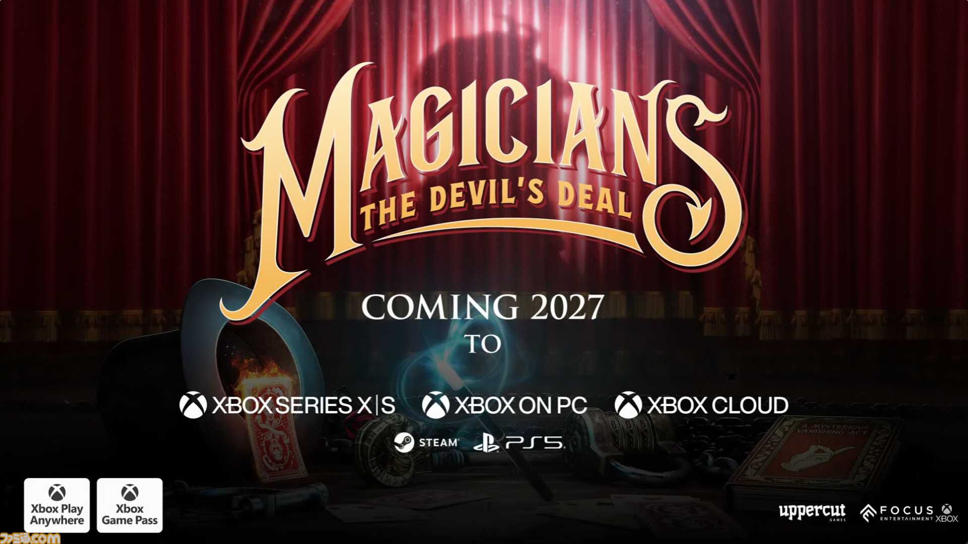 『Magicians: The Devil's Deal』2027年リリース。マジシャンの能力を使って悪魔と戦うアクション【XBOX Games Showcase 2026】