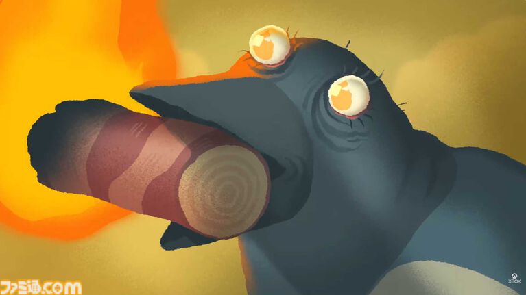 『Bad Magpie』2027年発売。片翼のカササギとなってイタズラしまくる。絵本のようなテイストでありつつ、どことなくシュール【XBOX Games Showcase 2026】