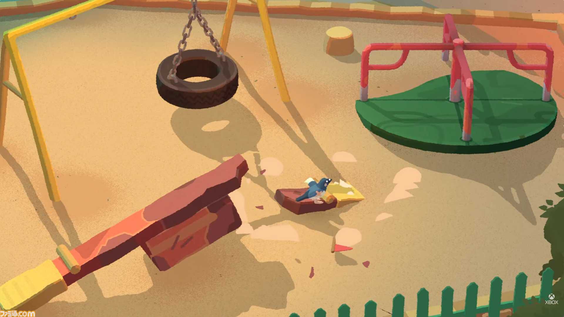 『Bad Magpie』2027年発売。片翼のカササギとなってイタズラしまくる。絵本のようなテイストでありつつ、どことなくシュール【XBOX Games Showcase 2026】
