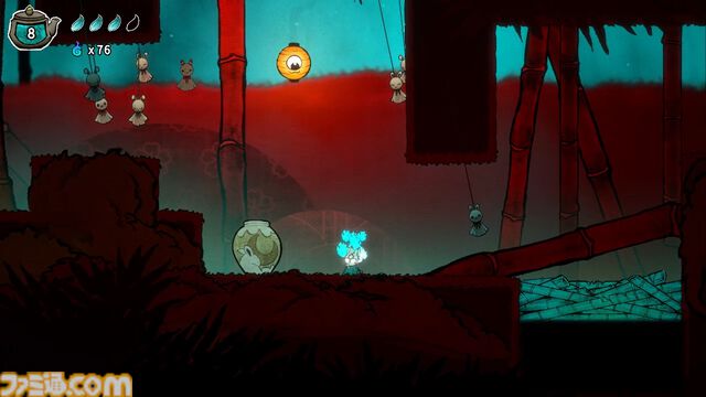 『ボウと月夜の碧い花』体験版レビュー。空中アクションがやみつきになる和風メトロイドヴァニア。日本の神話や伝承がモチーフの世界観にも引き込まれる