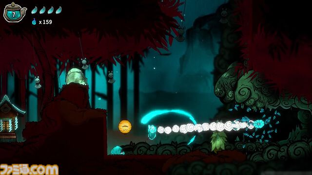 『ボウと月夜の碧い花』体験版レビュー。空中アクションがやみつきになる和風メトロイドヴァニア。日本の神話や伝承がモチーフの世界観にも引き込まれる