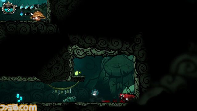 『ボウと月夜の碧い花』体験版レビュー。空中アクションがやみつきになる和風メトロイドヴァニア。日本の神話や伝承がモチーフの世界観にも引き込まれる
