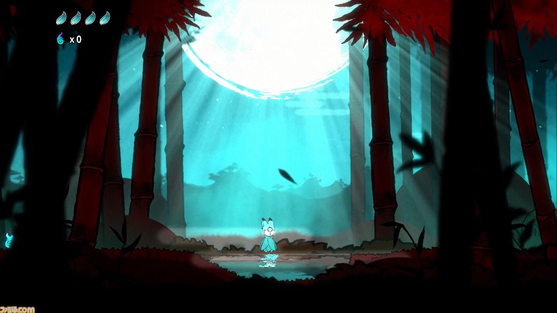 『ボウと月夜の碧い花』体験版レビュー。空中アクションがやみつきになる和風メトロイドヴァニア。日本の神話や伝承がモチーフの世界観にも引き込まれる