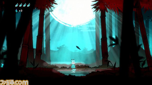 『ボウと月夜の碧い花』体験版レビュー。空中アクションがやみつきになる和風メトロイドヴァニア。日本の神話や伝承がモチーフの世界観にも引き込まれる