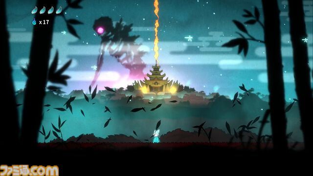『ボウと月夜の碧い花』体験版レビュー。空中アクションがやみつきになる和風メトロイドヴァニア。日本の神話や伝承がモチーフの世界観にも引き込まれる