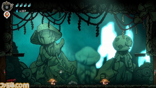『ボウと月夜の碧い花』体験版レビュー。空中アクションがやみつきになる和風メトロイドヴァニア。日本の神話や伝承がモチーフの世界観にも引き込まれる