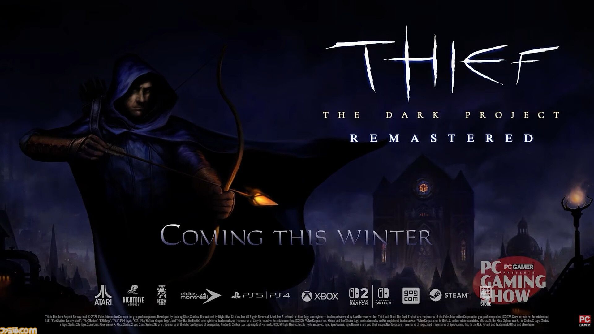 【シーフ】『Thief: The Dark Project』リマスター版発表。『システムショック2』を蘇らせたNightdiveが再び手掛ける【PC Gaming Show】