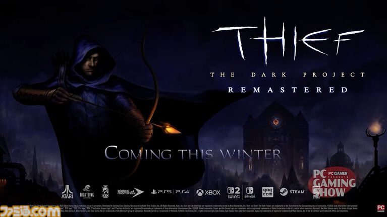 【シーフ】『Thief: The Dark Project』リマスター版発表。『システムショック2』を蘇らせたNightdiveが再び手掛ける【PC Gaming Show】