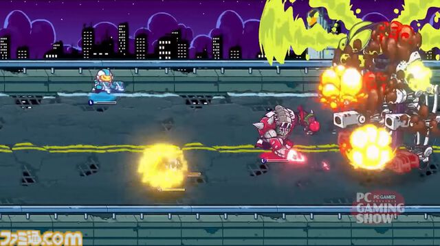 『MAXIMUM THUNDERNESS』ロックに弾けるローグライク横スクシューティング発表。カートゥーン世界で侵略エイリアンをぶちのめせ【PC Gaming Show】