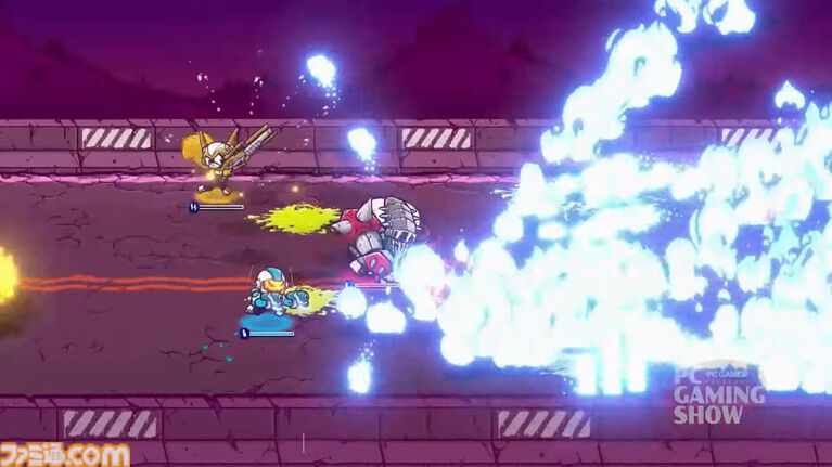 『MAXIMUM THUNDERNESS』ロックに弾けるローグライク横スクシューティング発表。カートゥーン世界で侵略エイリアンをぶちのめせ【PC Gaming Show】