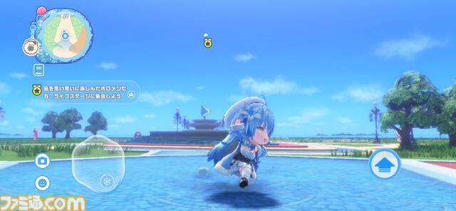 『ホロライブ ドリームス』ミニキャラの走り方はホロメンごとに違う！ 音ゲー要素強めかと思ったら、3Dの作り込みとミニゲームのやり込み要素も凄まじかった【先行プレイ】