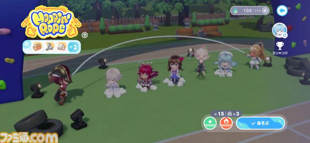 『ホロライブ ドリームス』ミニキャラの走り方はホロメンごとに違う！ 音ゲー要素強めかと思ったら、3Dの作り込みとミニゲームのやり込み要素も凄まじかった【先行プレイ】