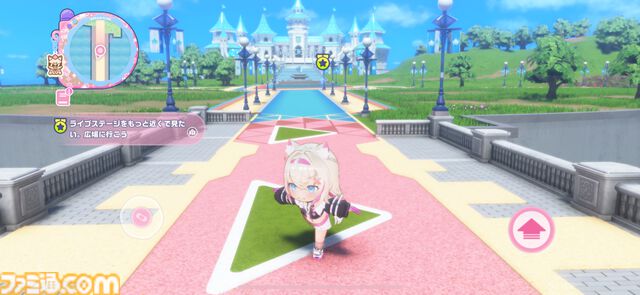 『ホロライブ ドリームス』ミニキャラの走り方はホロメンごとに違う！ 音ゲー要素強めかと思ったら、3Dの作り込みとミニゲームのやり込み要素も凄まじかった【先行プレイ】