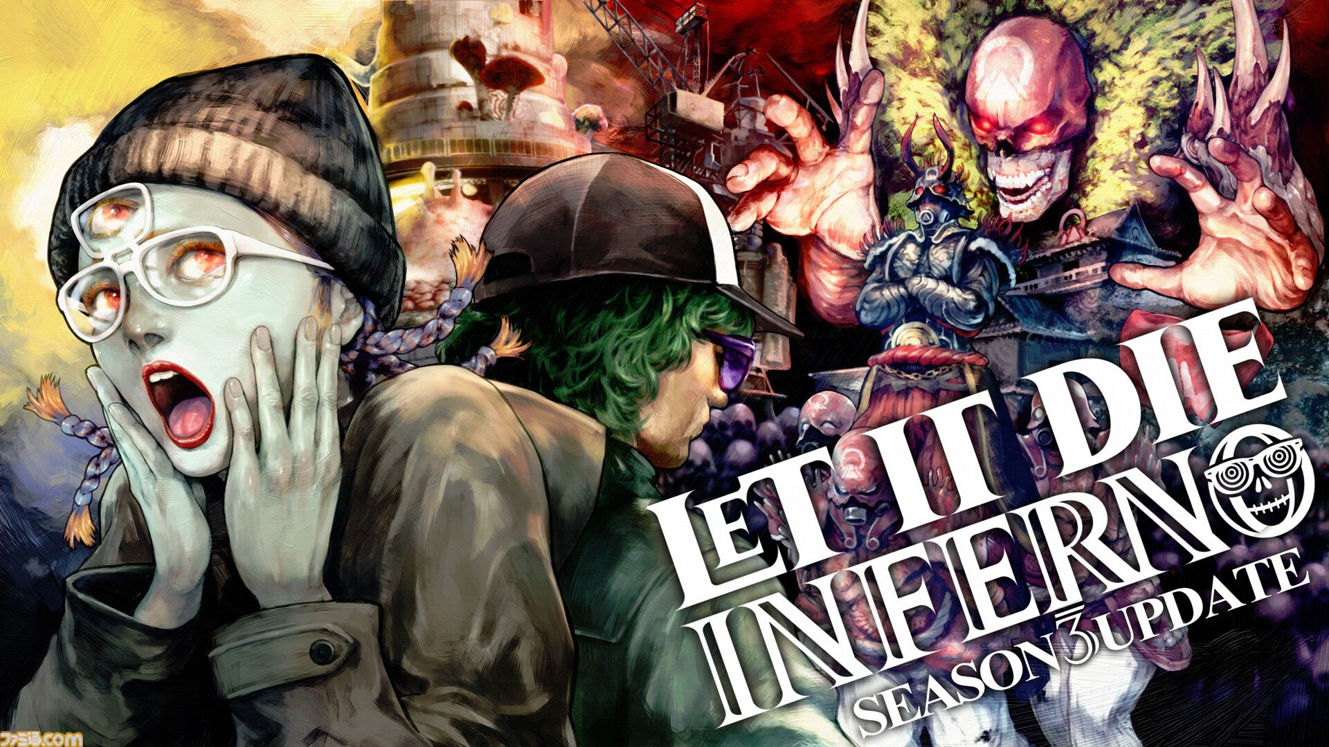 『LET IT DIE: INFERNO』デコトラを上回る最狂武器が登場!?　新たなエリアとボス、ボディも追加されるシーズン3から目が離せない！