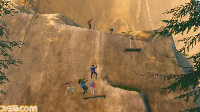 『Sunset Summit』老人たちが怪しげな薬などを駆使して山頂を目指す協力登山アクション。最大8人プレイ対応の体験版が配信開始。道中にはチェックポイントも完備