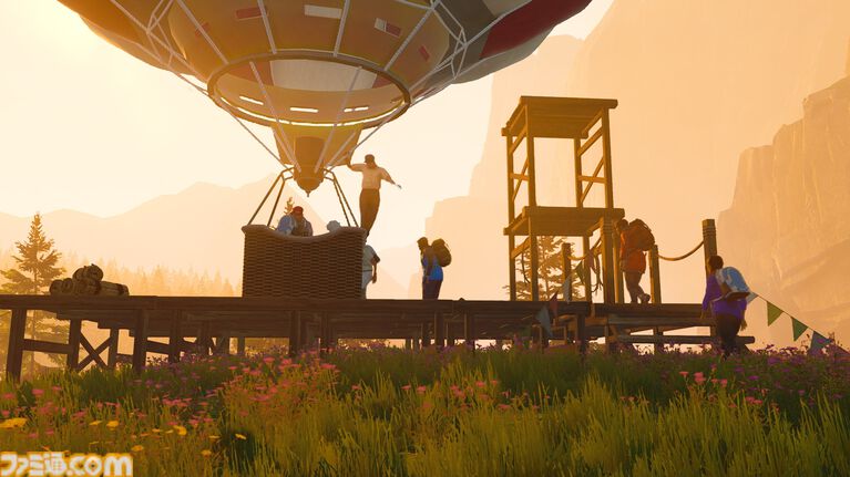 『Sunset Summit』老人たちが怪しげな薬などを駆使して山頂を目指す協力登山アクション。最大8人プレイ対応の体験版が配信開始。道中にはチェックポイントも完備
