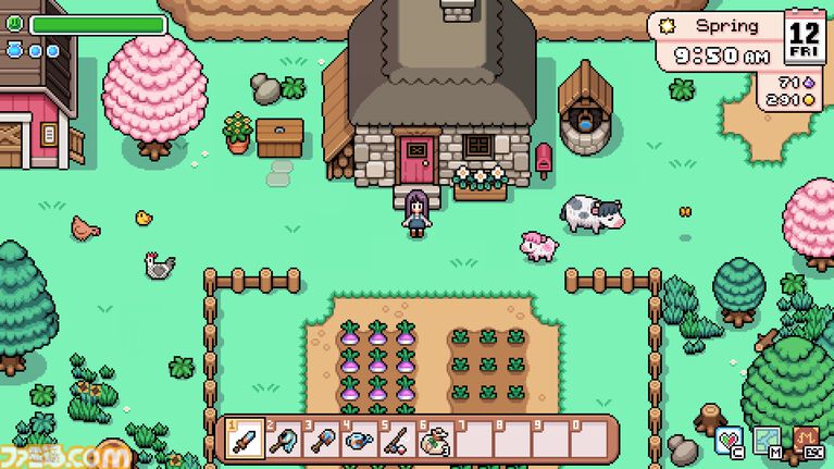 『Fields of Mistria』90年代アニメ風キャラとの恋愛も楽しめる農場シミュが8月5日のアップデートで日本語に対応。懐かしかわいい