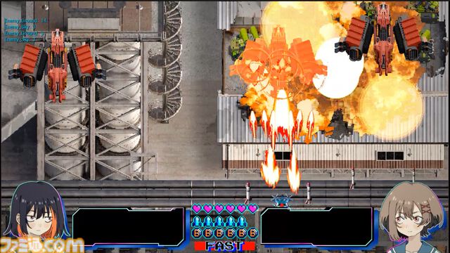 『赫夜 -カグヤ-』難度やさしめの女の子フルボイス弾幕シューティング。Steam弾幕フェスにあわせてテスト版を限定公開