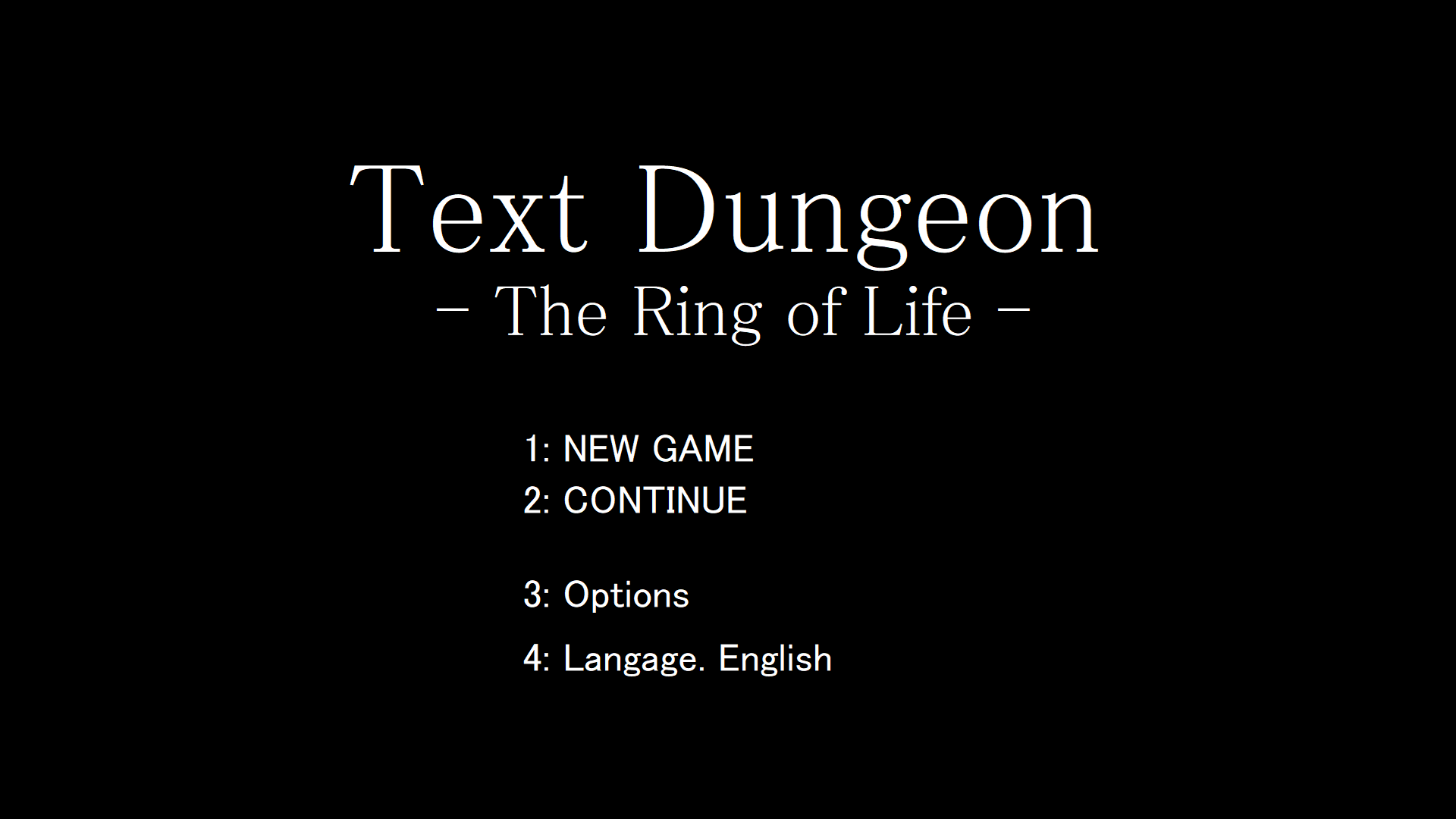 先祖返り系ローグライク『Text Dungeon』無料体験版が配信開始。あらゆる行動・危険・発見を“文字情報のみ”で描写