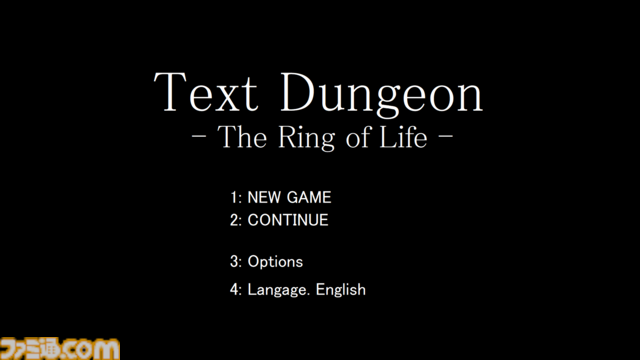 先祖返り系ローグライク『Text Dungeon』無料体験版が配信開始。あらゆる行動・危険・発見を“文字情報のみ”で描写