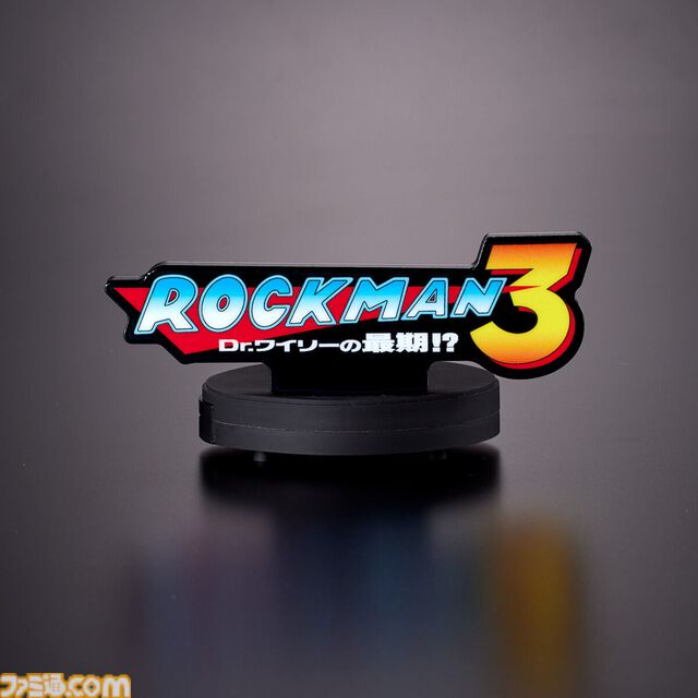 『ロックマン』BGMが流れるアクリルロゴディスプレイが予約開始。第1作から『11』までのタイトルロゴをそれぞれの音楽とともに飾れる