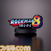 『ロックマン』BGMが流れるアクリルロゴディスプレイが予約開始。第1作から『11』までのタイトルロゴをそれぞれの音楽とともに飾れる