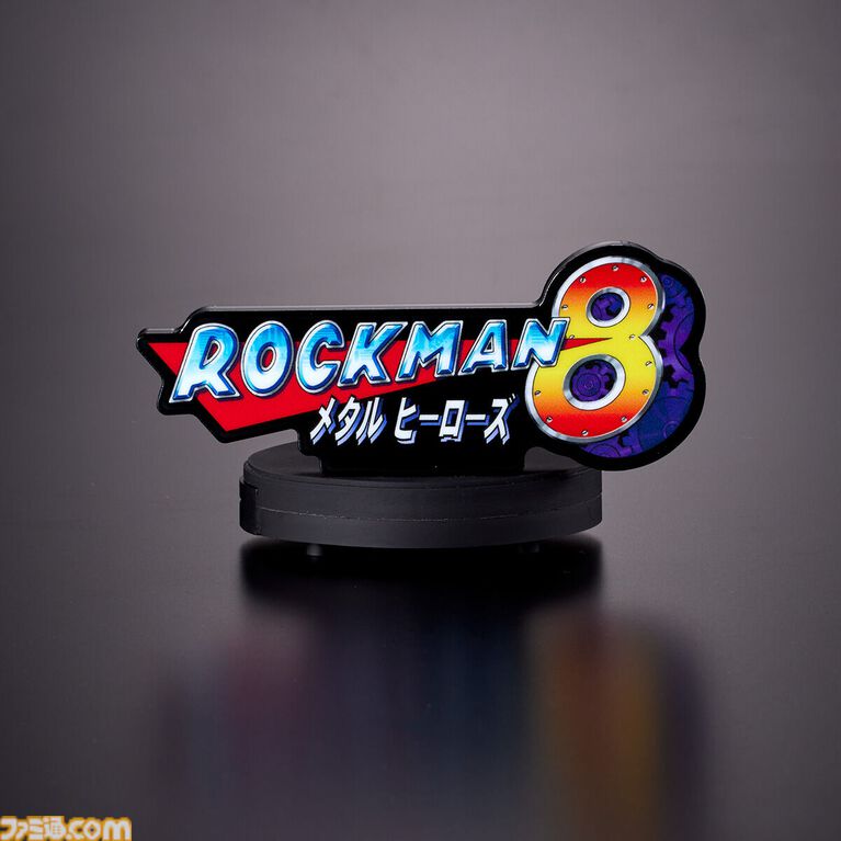 『ロックマン』BGMが流れるアクリルロゴディスプレイが予約開始。第1作から『11』までのタイトルロゴをそれぞれの音楽とともに飾れる