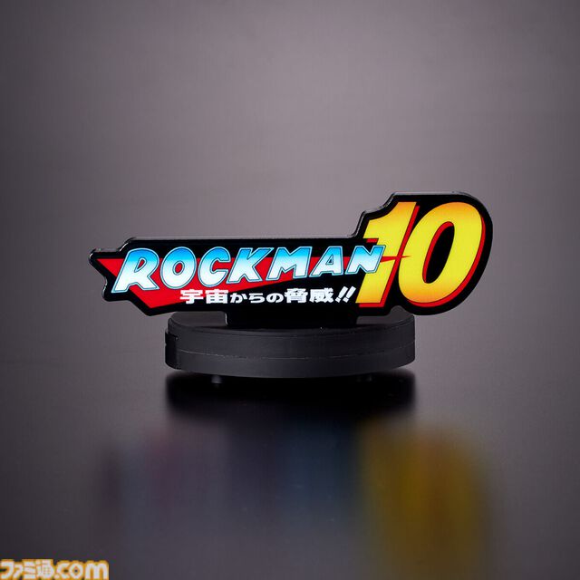 『ロックマン』BGMが流れるアクリルロゴディスプレイが予約開始。第1作から『11』までのタイトルロゴをそれぞれの音楽とともに飾れる