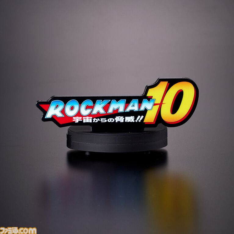 『ロックマン』BGMが流れるアクリルロゴディスプレイが予約開始。第1作から『11』までのタイトルロゴをそれぞれの音楽とともに飾れる