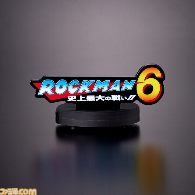 『ロックマン』BGMが流れるアクリルロゴディスプレイが予約開始。第1作から『11』までのタイトルロゴをそれぞれの音楽とともに飾れる