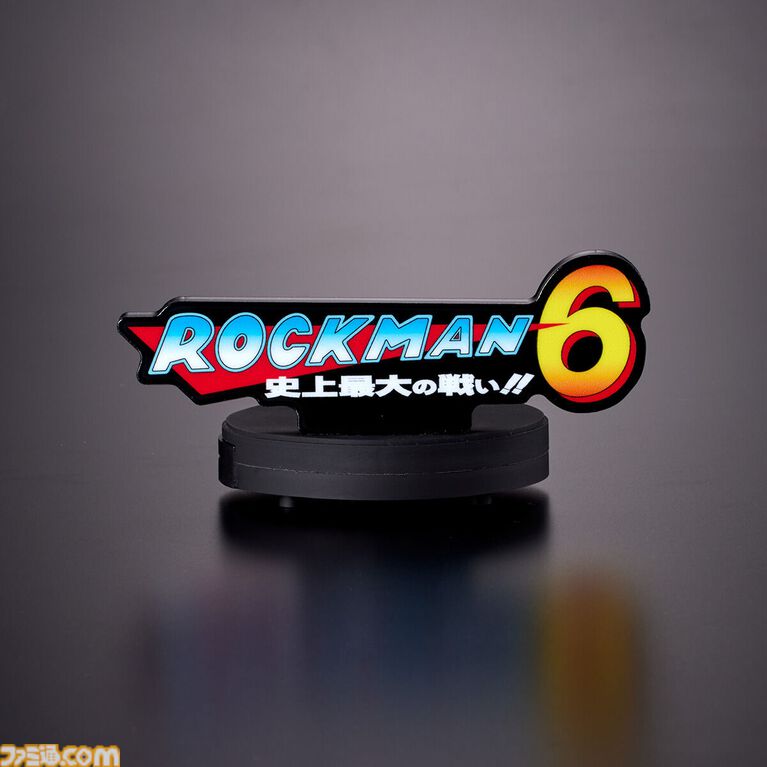 『ロックマン』BGMが流れるアクリルロゴディスプレイが予約開始。第1作から『11』までのタイトルロゴをそれぞれの音楽とともに飾れる