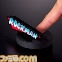 『ロックマン』BGMが流れるアクリルロゴディスプレイが予約開始。第1作から『11』までのタイトルロゴをそれぞれの音楽とともに飾れる
