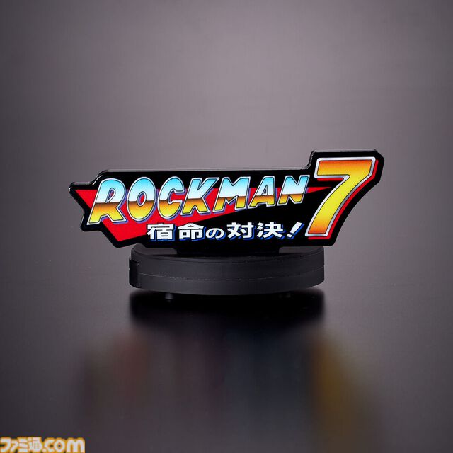 『ロックマン』BGMが流れるアクリルロゴディスプレイが予約開始。第1作から『11』までのタイトルロゴをそれぞれの音楽とともに飾れる