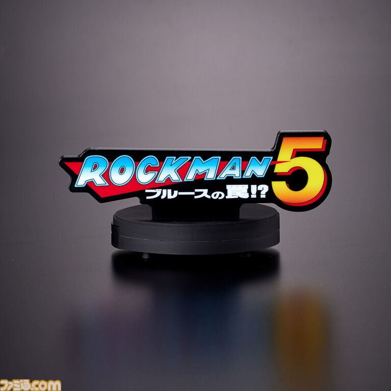 『ロックマン』BGMが流れるアクリルロゴディスプレイが予約開始。第1作から『11』までのタイトルロゴをそれぞれの音楽とともに飾れる
