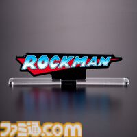 『ロックマン』BGMが流れるアクリルロゴディスプレイが予約開始。第1作から『11』までのタイトルロゴをそれぞれの音楽とともに飾れる
