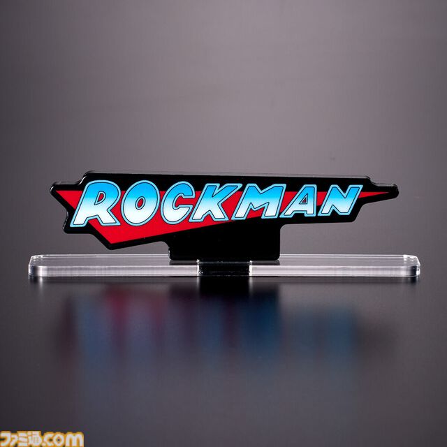 『ロックマン』BGMが流れるアクリルロゴディスプレイが予約開始。第1作から『11』までのタイトルロゴをそれぞれの音楽とともに飾れる