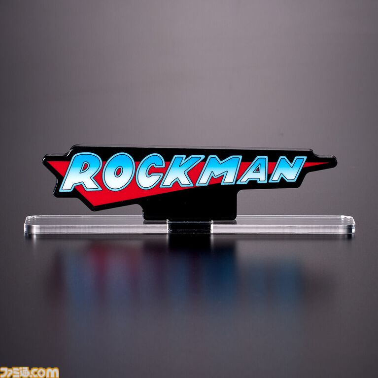 『ロックマン』BGMが流れるアクリルロゴディスプレイが予約開始。第1作から『11』までのタイトルロゴをそれぞれの音楽とともに飾れる