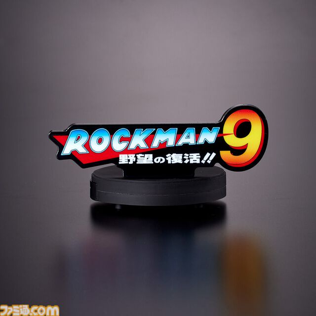 『ロックマン』BGMが流れるアクリルロゴディスプレイが予約開始。第1作から『11』までのタイトルロゴをそれぞれの音楽とともに飾れる