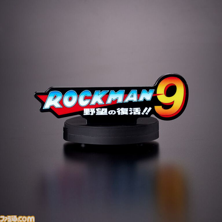 『ロックマン』BGMが流れるアクリルロゴディスプレイが予約開始。第1作から『11』までのタイトルロゴをそれぞれの音楽とともに飾れる