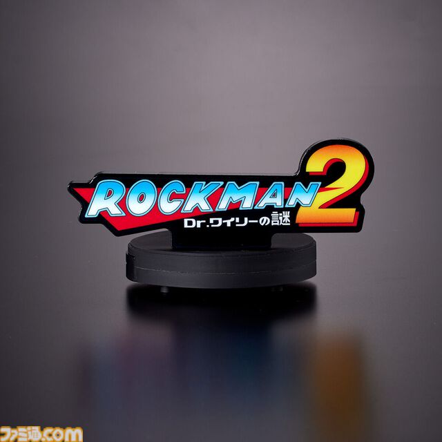 『ロックマン』BGMが流れるアクリルロゴディスプレイが予約開始。第1作から『11』までのタイトルロゴをそれぞれの音楽とともに飾れる