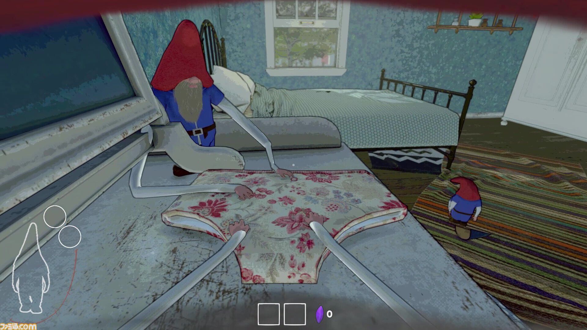 『どろぼうノーム』6人マルチ対応こびと盗賊団の協力ゲームが明日（6/10）発売。住人に射殺されたりネコの餌食になったりと妖精世界はなかなかバイオレンス