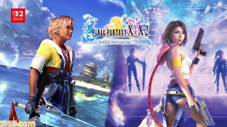 『FF10/10-2 HDリマスター』Switch2版が発表。ダウンロード版は7月23日、25周年記念ケース付きパッケージ版は8月27日発売
