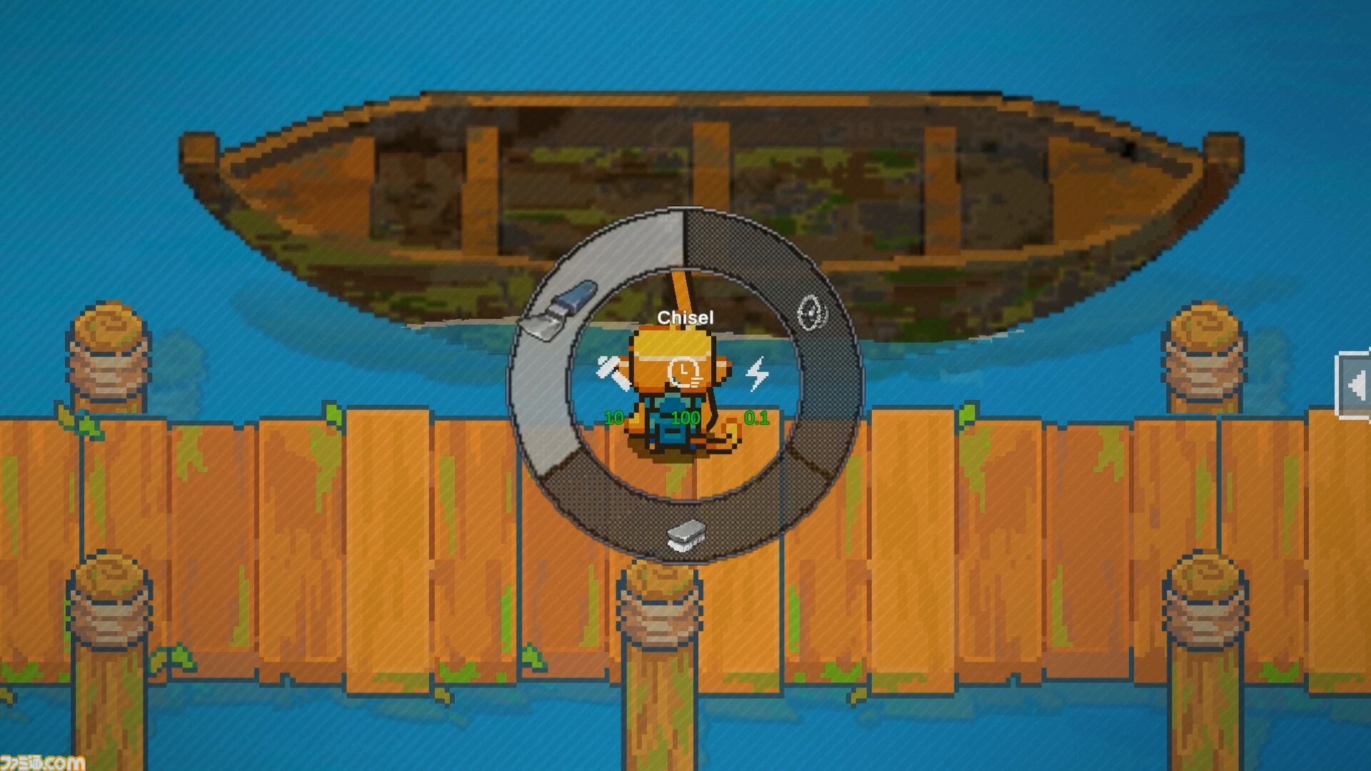 船を掃除するチルな2Dドットシミュレーション『Seaside Wash』Steamストアページ公開